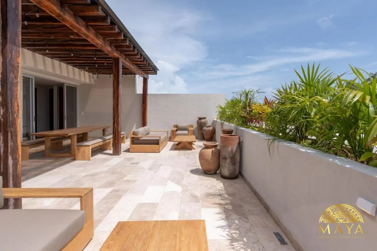 Apartment Nhoa 203A Lux 2Br Condo Pool View In Aldea Zama Tulum Mexiko