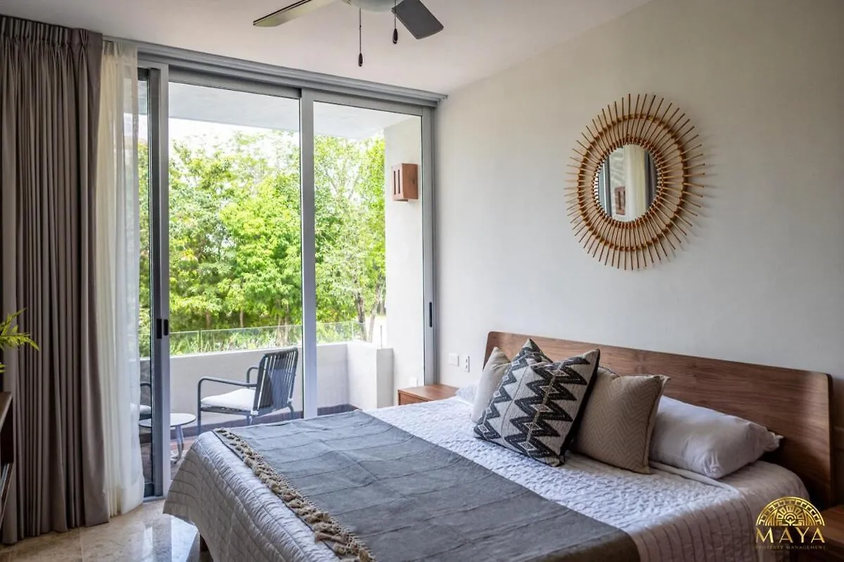 Apartment Nhoa 203A Lux 2Br Condo Pool View In Aldea Zama Tulum
