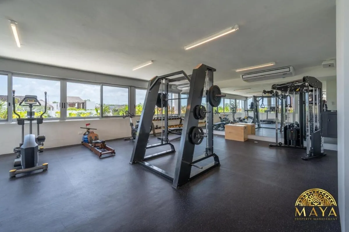 Nhoa 203A Lux 2Br Condo Pool View In Aldea Zama Tulum Daire