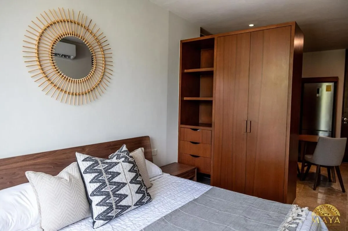 Nhoa 203A Lux 2Br Condo Pool View In Aldea Zama Tulum Daire