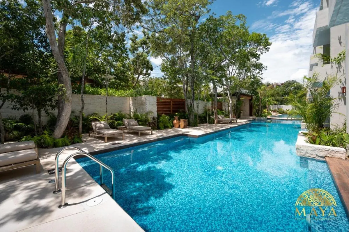 Daire Nhoa 203A Lux 2Br Condo Pool View In Aldea Zama Tulum Meksika